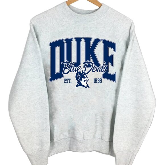 NCAA Duke Blue Devils Sweatshirt Sweater Duke University Shirt - Picture 1 of 2